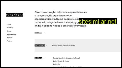 diverzita.sk alternative sites