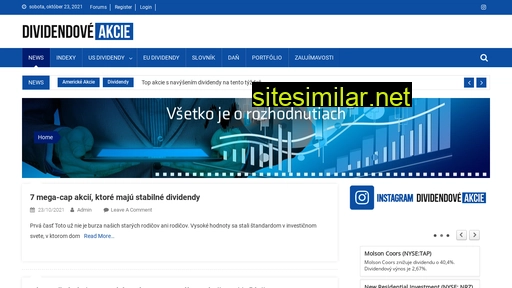 dividendoveakcie.sk alternative sites