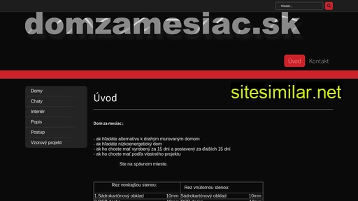domzamesiac.sk alternative sites