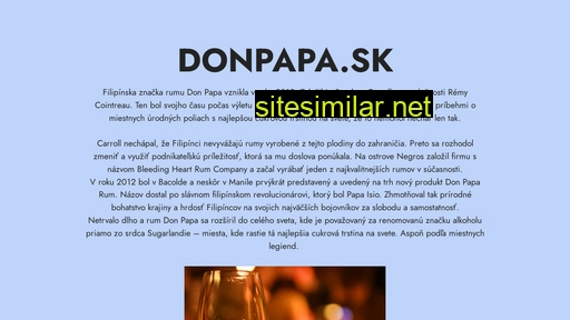 donpapa.sk alternative sites
