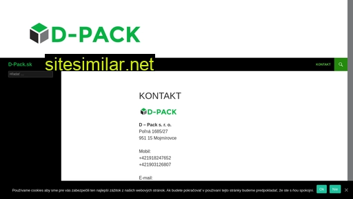 d-pack.sk alternative sites
