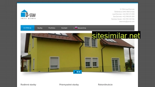 d-stav.sk alternative sites