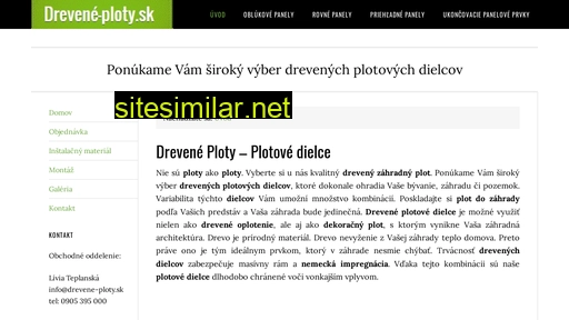 drevene-ploty.sk alternative sites