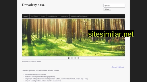 drevolesy.sk alternative sites