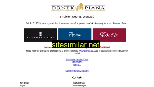 drnekpiana.sk alternative sites
