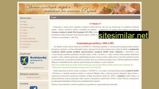 dsspezinok.sk alternative sites
