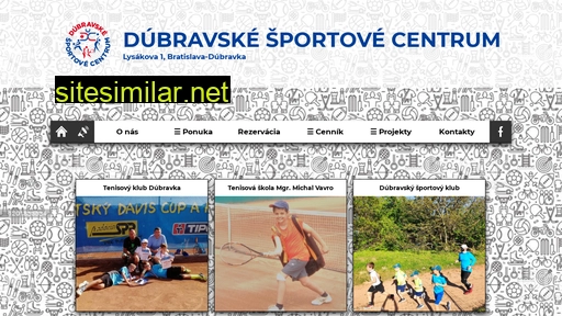 dubravskesportovecentrum.sk alternative sites