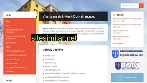 dumat.sk alternative sites