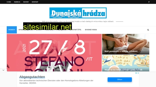 dunajskahradza.sk alternative sites