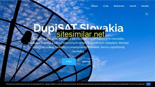 dupisat.sk alternative sites