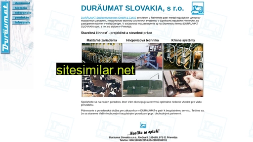 duraumat.sk alternative sites