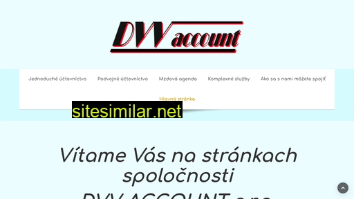 dvv-account.sk alternative sites