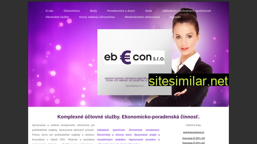 ebecon.sk alternative sites