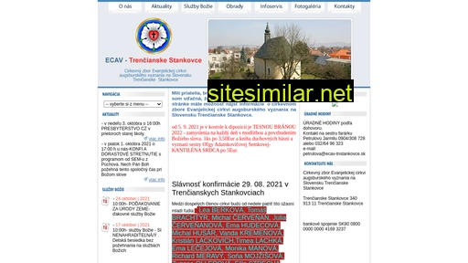 ecav-tnstankovce.sk alternative sites
