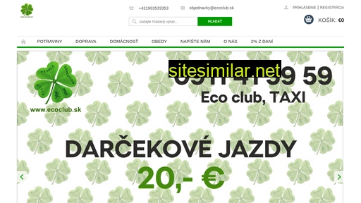 ecoclub.sk alternative sites
