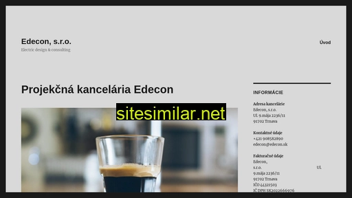 edecon.sk alternative sites