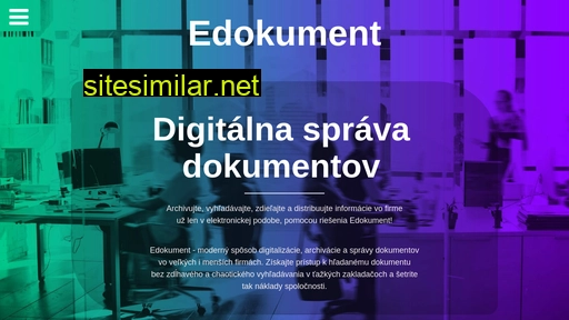 edokument.sk alternative sites