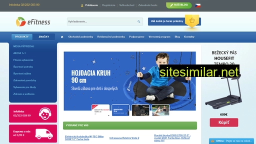 efitness.sk alternative sites
