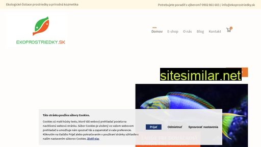 ekoprostriedky.sk alternative sites