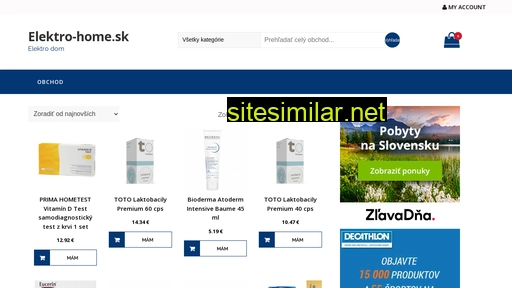 elektro-home.sk alternative sites