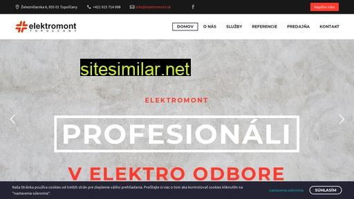 elektromont.sk alternative sites