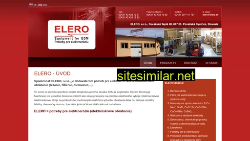 elero.sk alternative sites