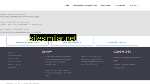 elfa.sk alternative sites