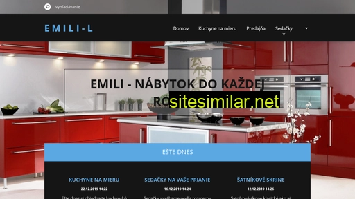 emilinabytok.sk alternative sites