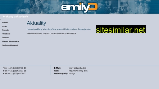 emily-d.sk alternative sites