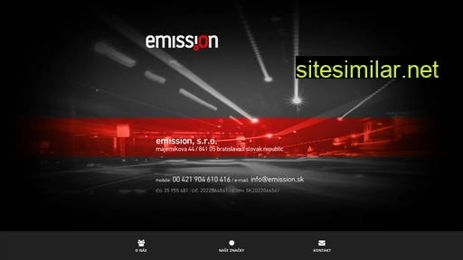 emission.sk alternative sites
