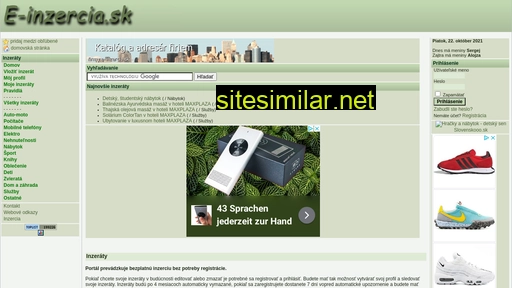 e-inzercia.sk alternative sites