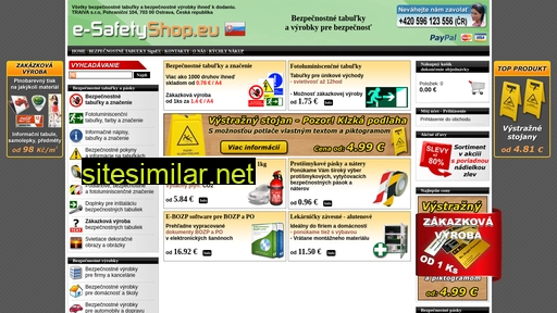 e-safetyshop.sk alternative sites