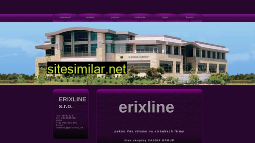 erixline.sk alternative sites