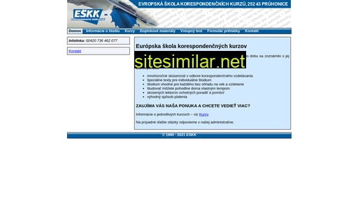 eskk.sk alternative sites