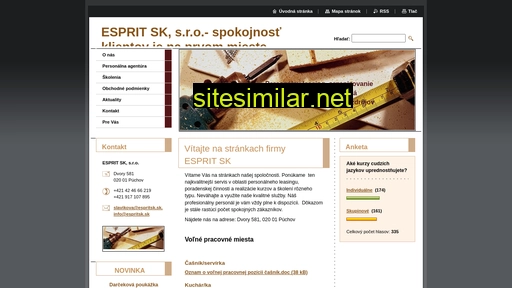 espritsk.webnode.sk alternative sites
