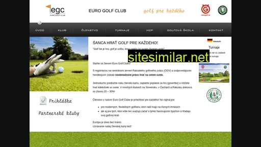 eurogolfclub.sk alternative sites