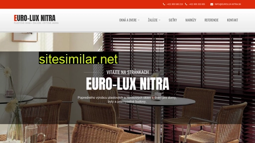 eurolux-nitra.sk alternative sites