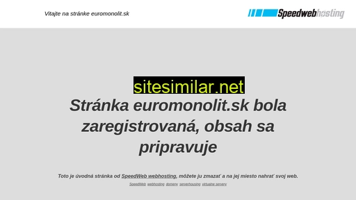 euromonolit.sk alternative sites