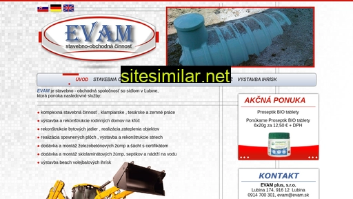 evam.sk alternative sites