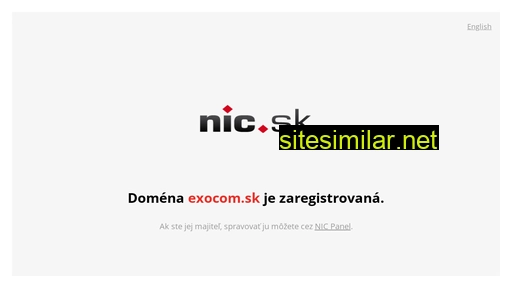 exocom.sk alternative sites