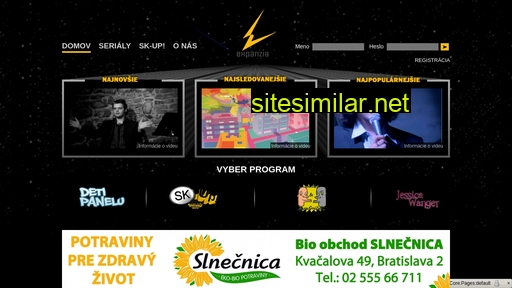 expanzia.sk alternative sites