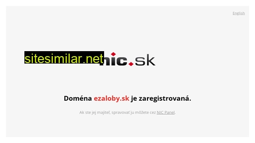 ezaloby.sk alternative sites