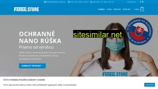 farbalstore.sk alternative sites