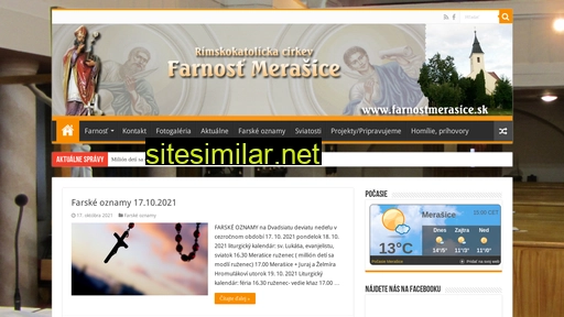 farnostmerasice.sk alternative sites