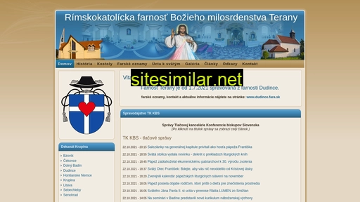 farnostterany.sk alternative sites
