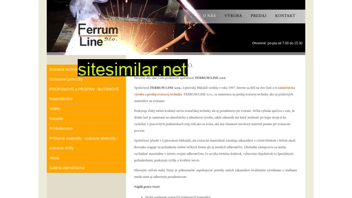 ferrumline.sk alternative sites