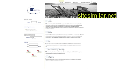 finaccon.sk alternative sites