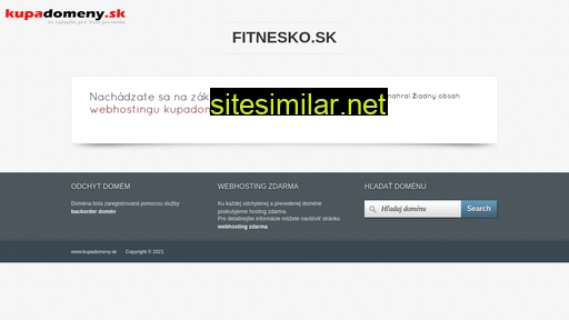 fitnesko.sk alternative sites