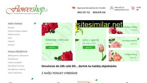 Flowershop similar sites