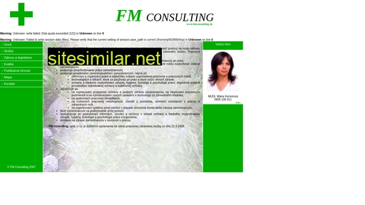 fmconsulting.sk alternative sites